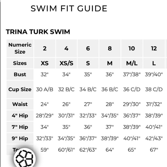 NWT Trina Turk Algiers Black and Gold 2 piece matching bikini set - Picture 14 of 14